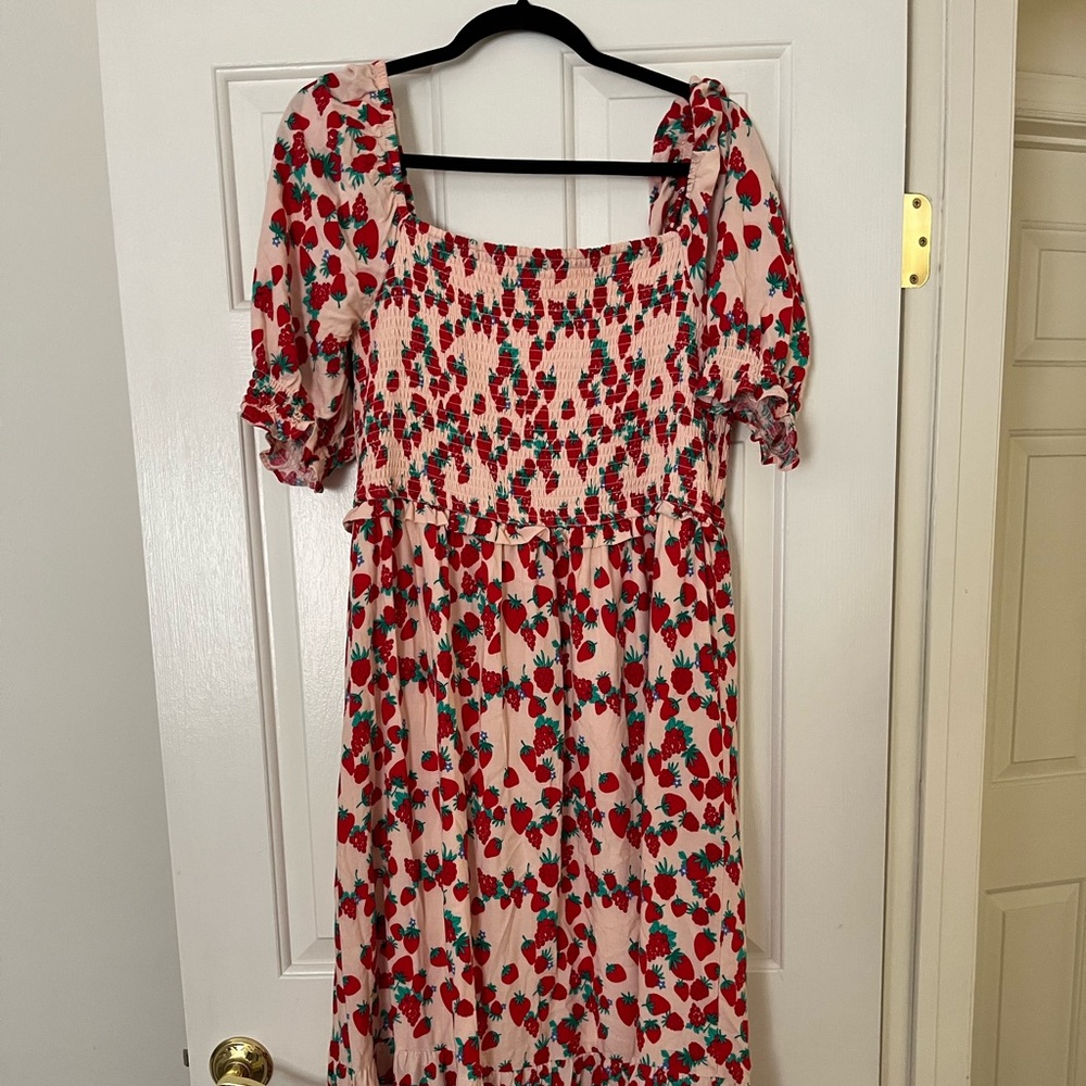 Betsey Johnson Strawberry Dress